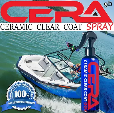 Ceramic Coating Best Marine Boat Wax Polish Gelcoat Metal Salt Protection - Kit • $59.95