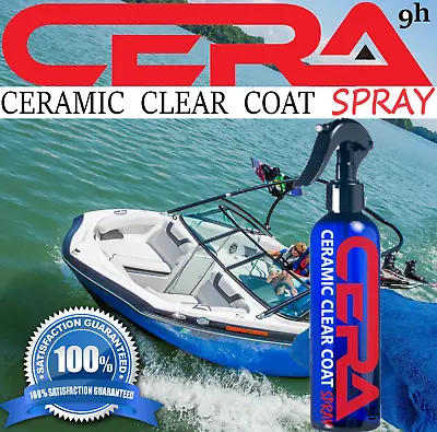 Marine Boat Wax Ceramic Coating Gelcoat Stainless Steel Long-lasting Protection • $49.95