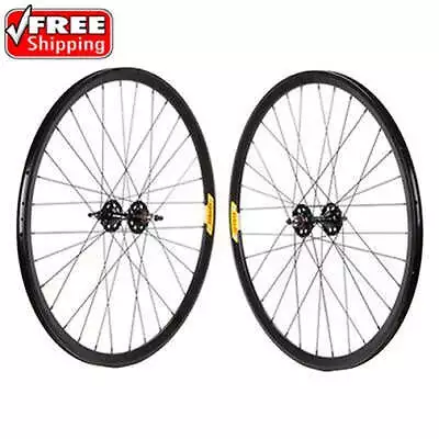 Wheel Master 700C Alloy Fixed Gear Wheel Set Velocity Deep-V OR8 SS-1101 Seal • $279.67