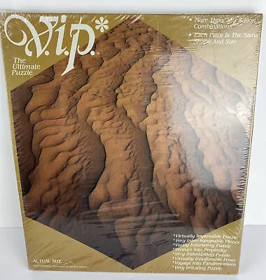 VIP The Ultimate Puzzle  Sand Dunes  156 Pieces 1982 Whitman NEW See Box Photos • $8.99