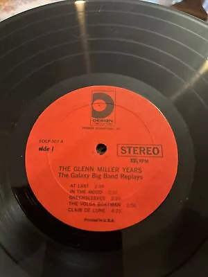 The Glen Miller Years The Galaxy Big Band Replays • $10