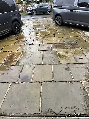 Yorkshire Stone Flags Paving Reclaimed • £1