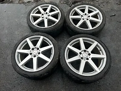 Mercedes Benz C250 C350 Oem Set Of 4 Factory Staggered Sport Wheels Rims Tire • $975