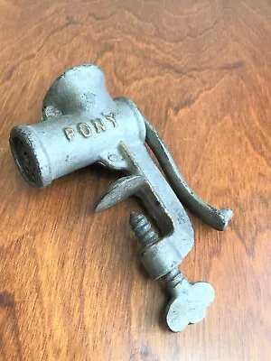 Vintage Cast Iron Mini Child's Toy/Salesman Sample “Pony” Meat Grinder • $24.95