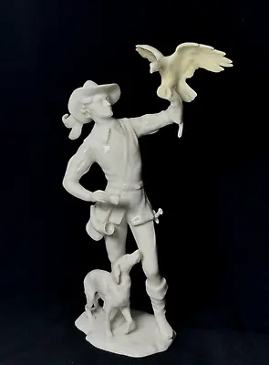 Kaiser Germany Falconer Hunter Figurine Porcelain Germany 421 Signed • $89