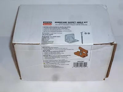 Simpson Strong-Tie HGA Galvanized Hurricane Gusset Angle Kit HGA10KT • $55