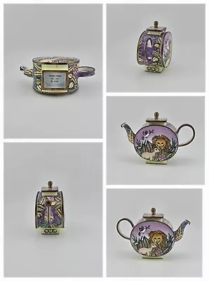 Kelvin Chen Mini Teapot Enameled Lion • $16