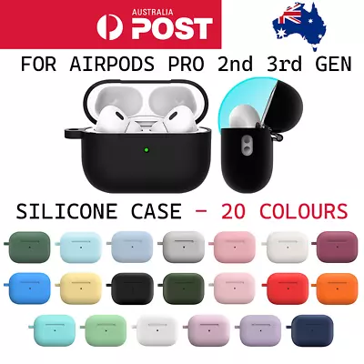 $4.75 • Buy Shockproof Silicone Case Soft Protective Cover For Apple AirPods Pro 2nd 3rd Gen