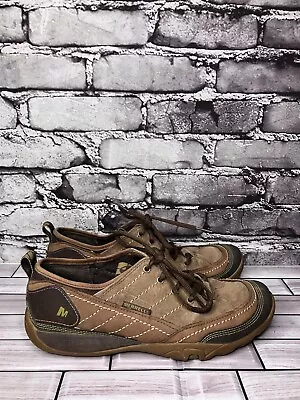 Merrell Mimosa Lace Cocoa Brown Hiking Trail Shoes J68164 Women Sz 8M US/38.5EU • $20.39