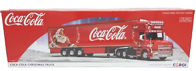 Corgi CC12842 Coca-Cola Christmas Truck 1:50 Die-cast Model Santa Claus Lorry • £107.99