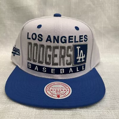 Los Angeles Dodgers Mitchell & Ness Snapback Adjustable Hat Cap New • $26.99