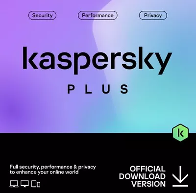 Kaspersky Plus 10 Device 1 Year -  Key Is E-Mailed AUS/NZ ONLY • $64.98