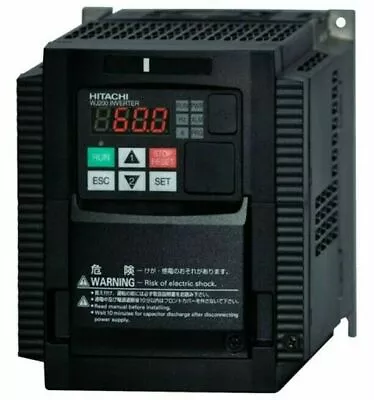 Hitachi WJ200-110LF Inverter 200-240V 3PH 15CT(20VT)HP 47CT(56VT)A  • $820