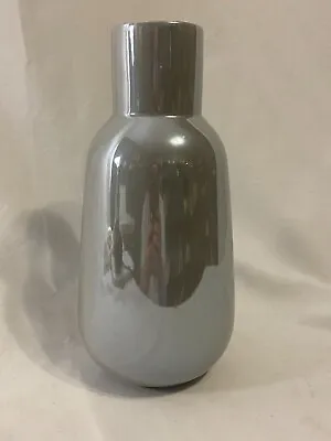 New Old Stock; FNITTRIG IKEA Glossy Grey Vase • $27