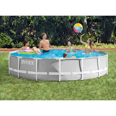 $556.99 • Buy Intex 15 Foot Prism Frame Above Ground Pool W/ Taylor Pool Water Test Kit