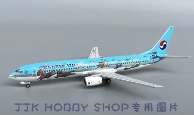 NG Models 1/400 Korean Air Boeing 737-900 HL7706 Children's Day Painted Model • $79.90