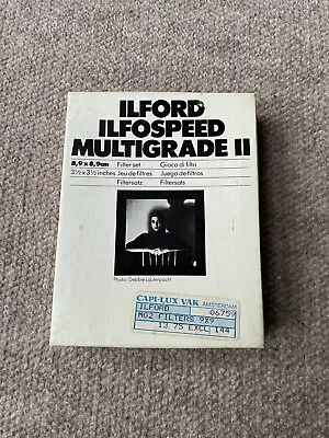 Ilford Ilfospeed Multigrade II Filter Set 3.5 X 3.5 - Darkroom • £19.95