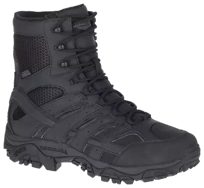 Merrell J15845 Moab 2 Waterproof Tactical Boots For Men - Black - 10M • $62