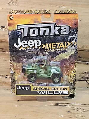 2015 Tonka Metal Diecast Bodies Jeep Special Edition Willys Level Display V827 • $10