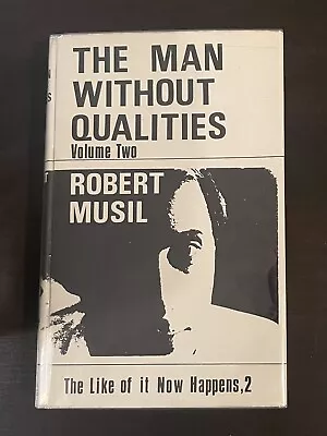 Robert Musil THE MAN WITHOUT QUALITIES V2 (1967) Cool UK Edition W/DJ • $19.99