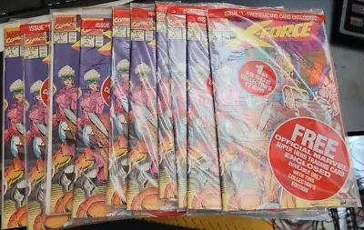 Stack Of 10x X-Force #1 (1991) Rob Liefeld • $6.99