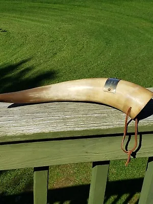 1925 Camp Engineering VTG Antique 14  Cow Bull Steer Longhorn Western Decor HORN • $42