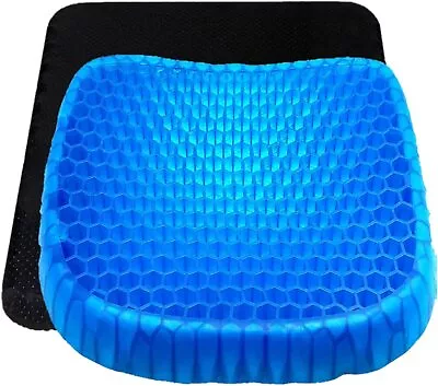 Gel Seat Cushion Breathable Honeycomb Car Sofa Office Chair Cervical Orthopedic • $20.99