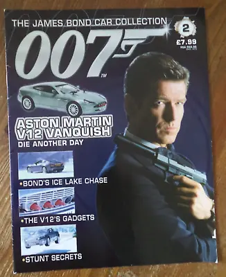 £2.49 • Buy Aston Martin V12 Vanquish James Bond Car Collection Magazine Issue No.2