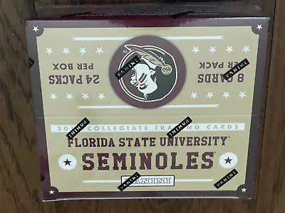 Florida State Seminoles 2015 Panini Hobby 24 Pack (w/ 2 Jersey / Auto Per) Box • $24.99