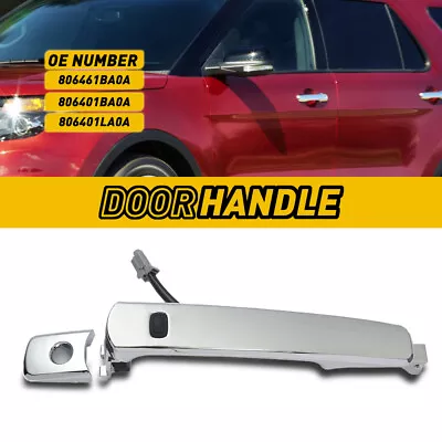 Fits 2003-07 Nissan Murano Front Driver Door Left Handle Chrome With Smart Entry • $15.99