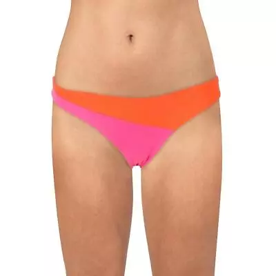 Tavik Womens Pink High Rise Olo Swim Bottom Separates L  8147 • $7.99