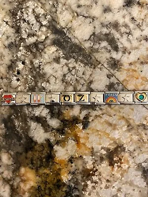 19 Charm Wizard Of Oz Themed Italian Charm Bracelet • $10