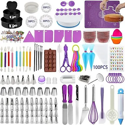 £83.95 • Buy Cake Decorating Supplies Kit Set Of 542, Baking Pastry Tools With 3 Packs Spring