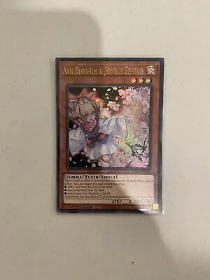 Yugioh Ash Blossom & Joyous Spring RA01 EN008 Ultra Rare 1st Edition NM • $11