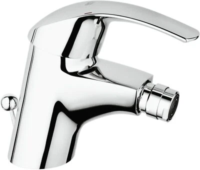 £58 • Buy Bidet Grohe Tap Mixer Eurosmart 32929002 35mm Chrome Popup Waste & 2 Hoses Tails