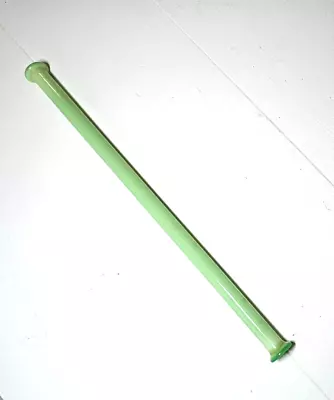 Vtg Jadeite Green Glass Towel Bar 11 5/8  L • $68