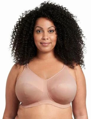 £32.40 • Buy Goddess Celeste Full Cup Bra 6113 Womens Supportive Wirefree Bras Fawn