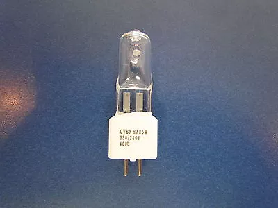 £6.19 • Buy JCD Halogen Oven Light Bulb 25W GZ5,3 400° 230V Clear Special Spare Oven Ha Sil