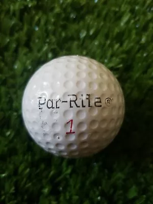 VTG PAR RITE Golf Ball Collectible Mint Condition Japan Rare • $15