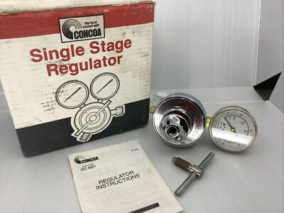$49 • Buy Concoa 806 9979 Single Stage Regulator Fuel Gas CGA 025 40 PSI