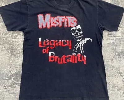 Vintage MISFITS LEGACY OF BRUTALITY Danzig Shirt Black Unisex Men S-5XL • $7.99