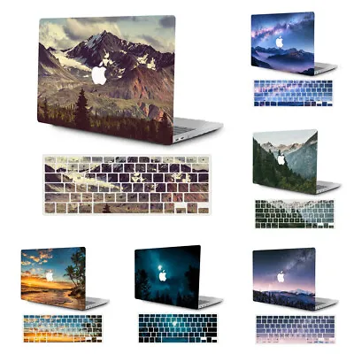 2in1 Hard Case Cover Shell +Keyboard Skin For MacBook Air Pro 13 14 15 16 UK24 • $17.99