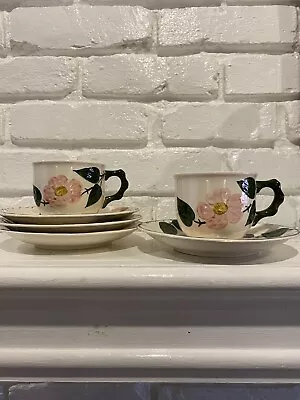 Villeroy & Boch Wild Rose 2 Cup And 4 Saucers • $39.50