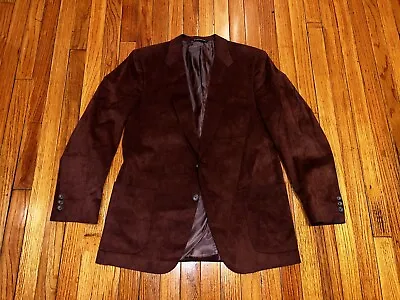 Thos. Stuart Brown Ultra Suede Sport Coat Men's 42R • $36.45