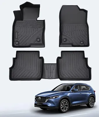 For 2017-2024 Mazda CX-5 Floor Mats 3D TPE All Weather Floor Liners Odorless • $69.50