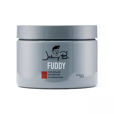 Johnny B Fuddy Matte Styling Men's Hair Gel - 12oz Jar • $12.45