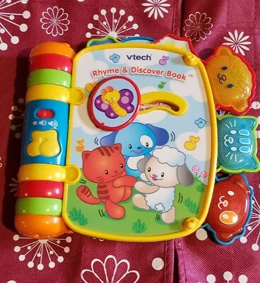 VTech 80-027501 Rhyme And Discover Book • $8