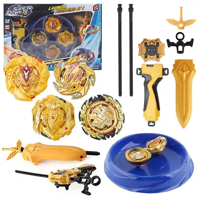 Spinning Tops Burst Evolution Launcher Grip Beyblade Burst Metal Fusion 4D Gyro • $17.90