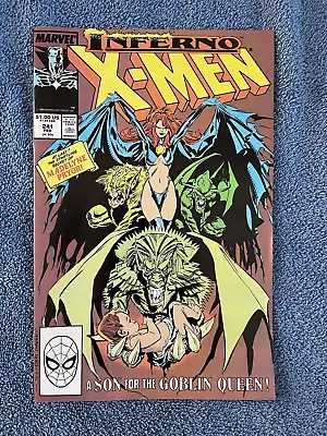 UNCANNY X-MEN #241 (Marvel 1989) Chris Claremont & Mark Silvestri • $8.95