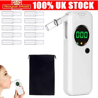 £16.89 • Buy Pro LCD Police Digital Breathalyzer Alcohol Tester Analyzer Detector Breath Test